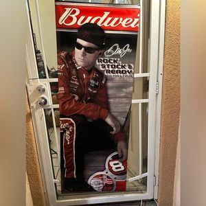 2003 NASCAR BUDWEISER DALE EARNHARDT JR #8-ROCK, STOCK & READY TOUR-DOUBLE SIDED